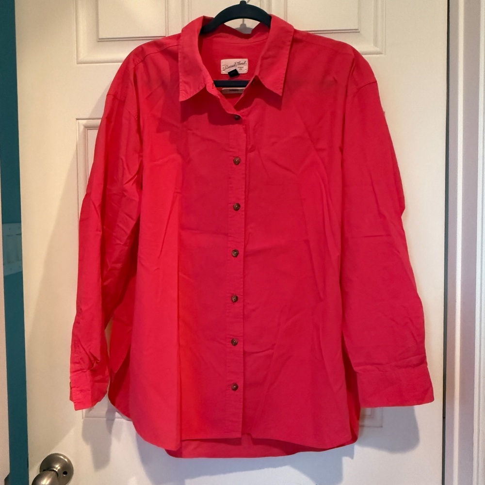 Universal Thread fuchsia Oversized Shirt